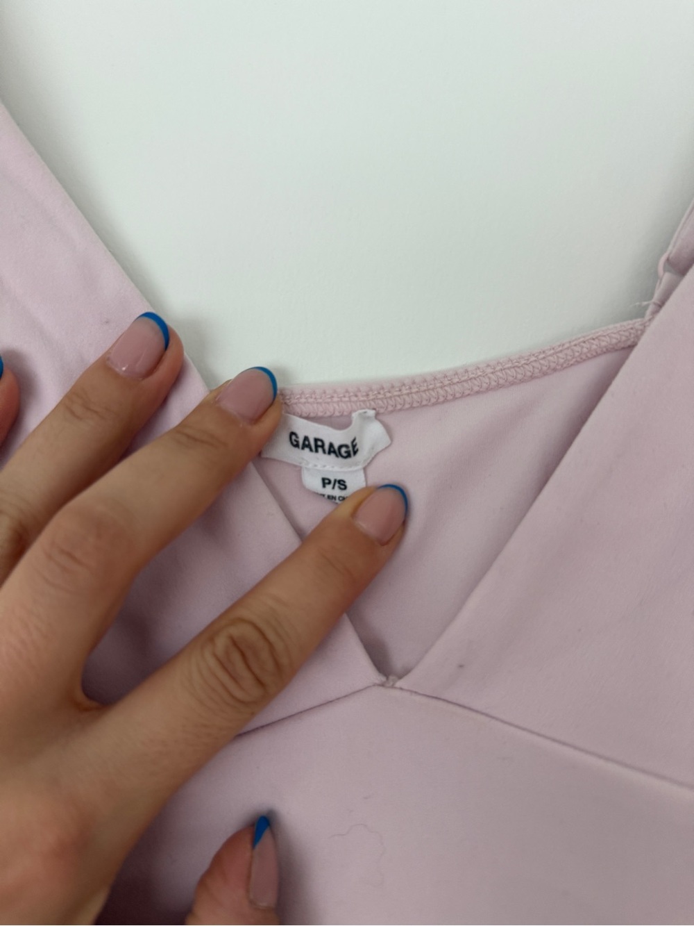 TWO Tops: Aritzia Vest Top (cream) & Garage Tank Top (baby pink) - Picture 5 of 6